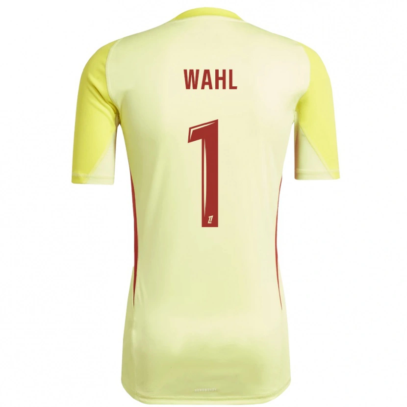 Danxen Damen Manon Wahl #1 Trikot Hellgelb Rot Torwarttrikot 2025/26 Schweiz