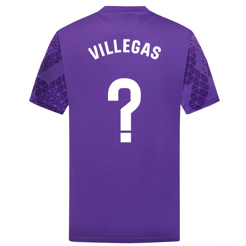Danxen Damen Sergio Villegas #0 Trikot Violett Weiß Torwarttrikot 2025/26 Schweiz