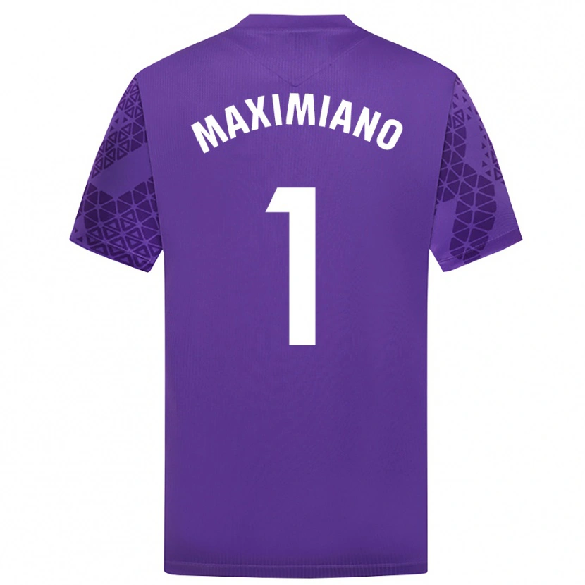 Danxen Damen Luís Maximiano #1 Trikot Violett Weiß Torwarttrikot 2025/26 Schweiz