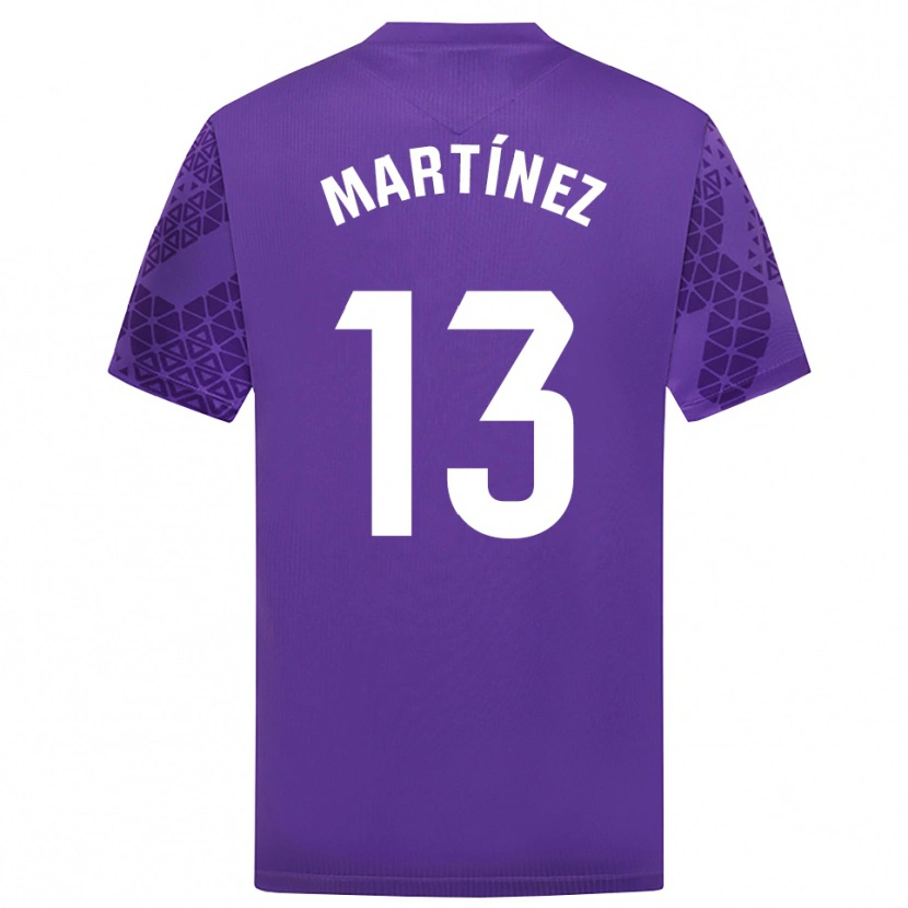 Danxen Damen Fernando Martínez #13 Trikot Violett Weiß Torwarttrikot 2025/26 Schweiz