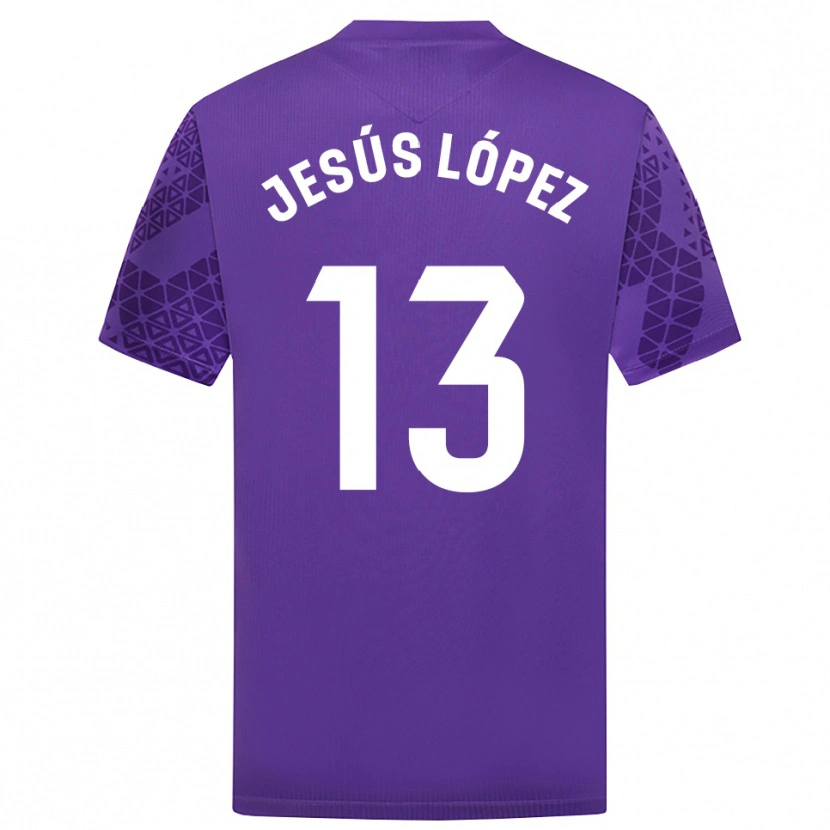 Danxen Damen Jesús López #13 Trikot Violett Weiß Torwarttrikot 2025/26 Schweiz