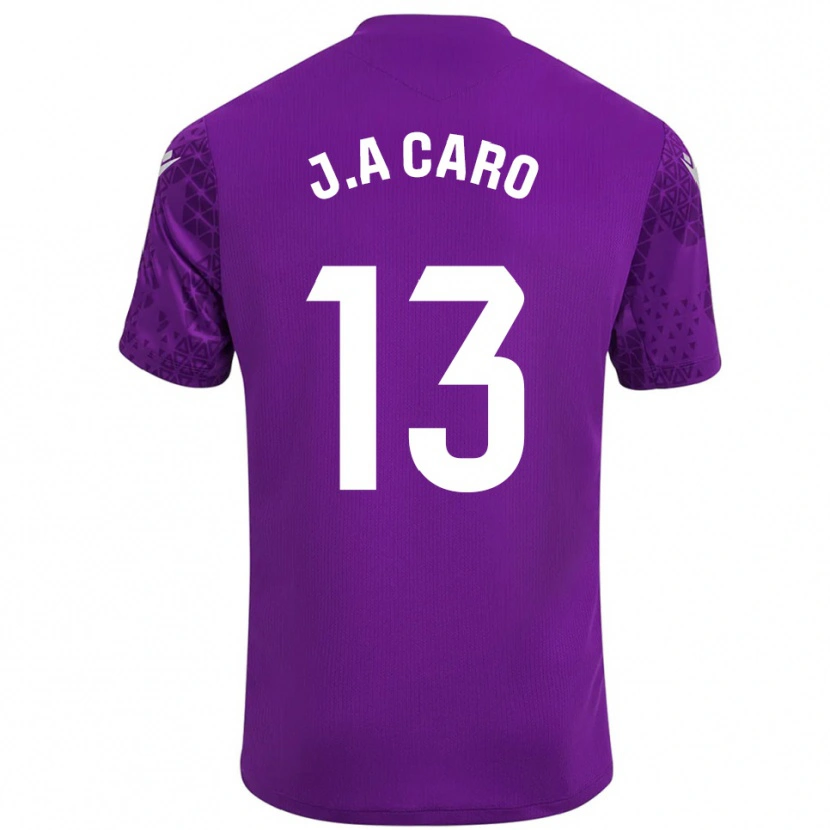 Danxen Damen José Antonio Caro #13 Trikot Dunkelviolett Weiß Torwarttrikot 2025/26 Schweiz
