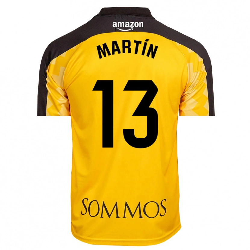 Danxen Damen Dani Martín #13 Trikot Gelb Schwarz Torwarttrikot 2025/26 Schweiz