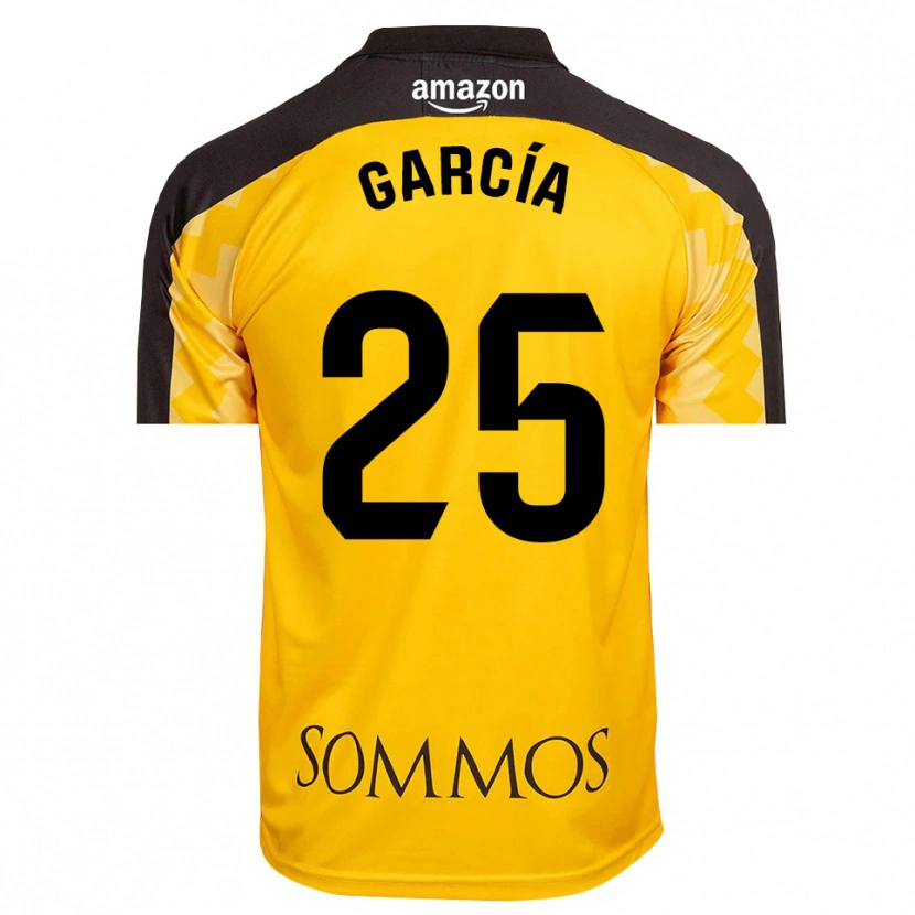 Danxen Damen Jaime García #25 Trikot Gelb Schwarz Torwarttrikot 2025/26 Schweiz