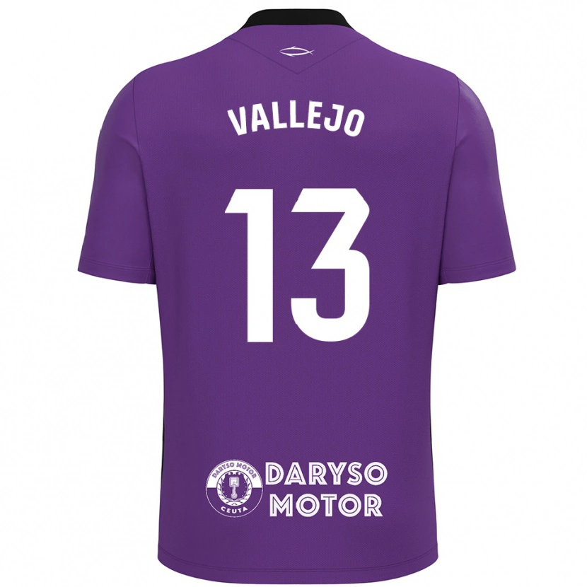 Danxen Damen Guillermo Vallejo #13 Trikot Violett Weiß Torwarttrikot 2025/26 Schweiz