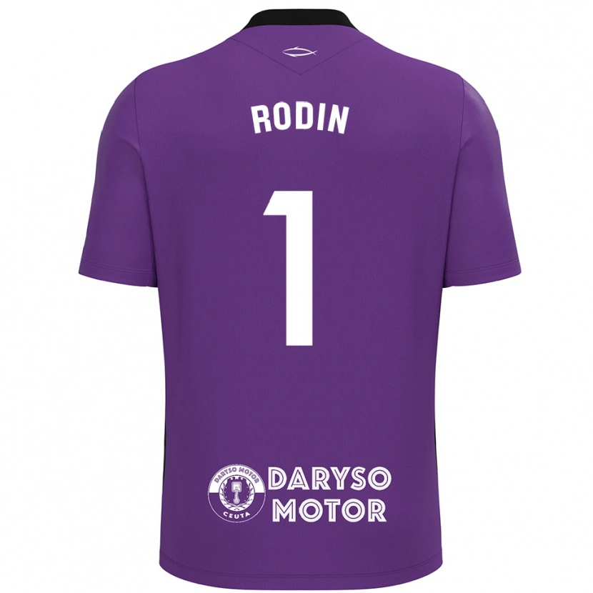 Danxen Damen Antonio Rodin #1 Trikot Violett Weiß Torwarttrikot 2025/26 Schweiz