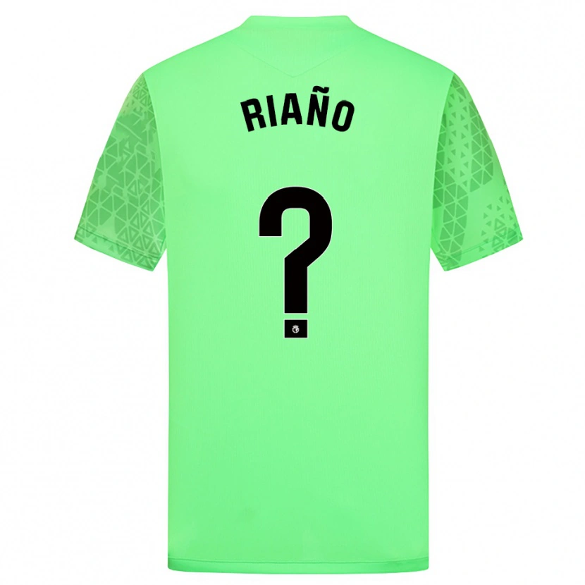 Danxen Damen Marcos Riaño #0 Trikot Frühlingsgrün Schwarz Torwarttrikot 2025/26 Schweiz