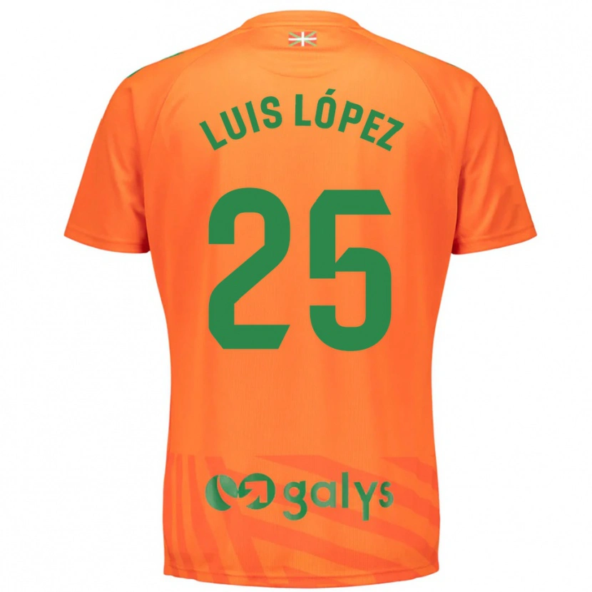 Danxen Damen Luis López #25 Trikot Orange Grün Torwarttrikot 2025/26 Schweiz