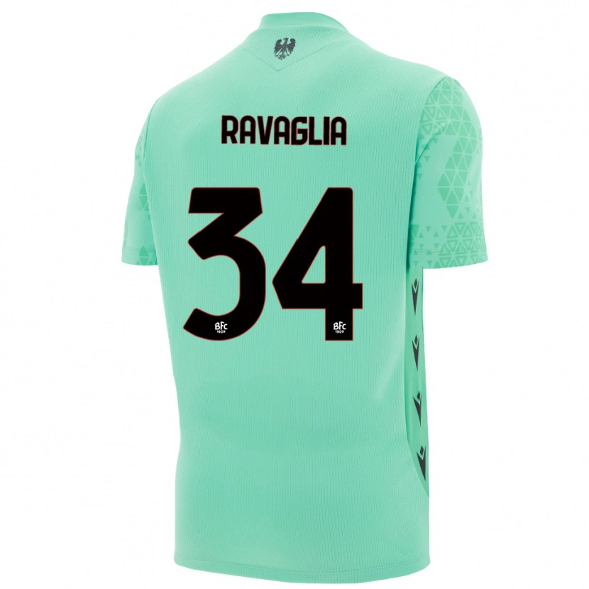 Danxen Damen Federico Ravaglia #34 Trikot Mint Blau Schwarz Torwarttrikot 2025/26 Schweiz
