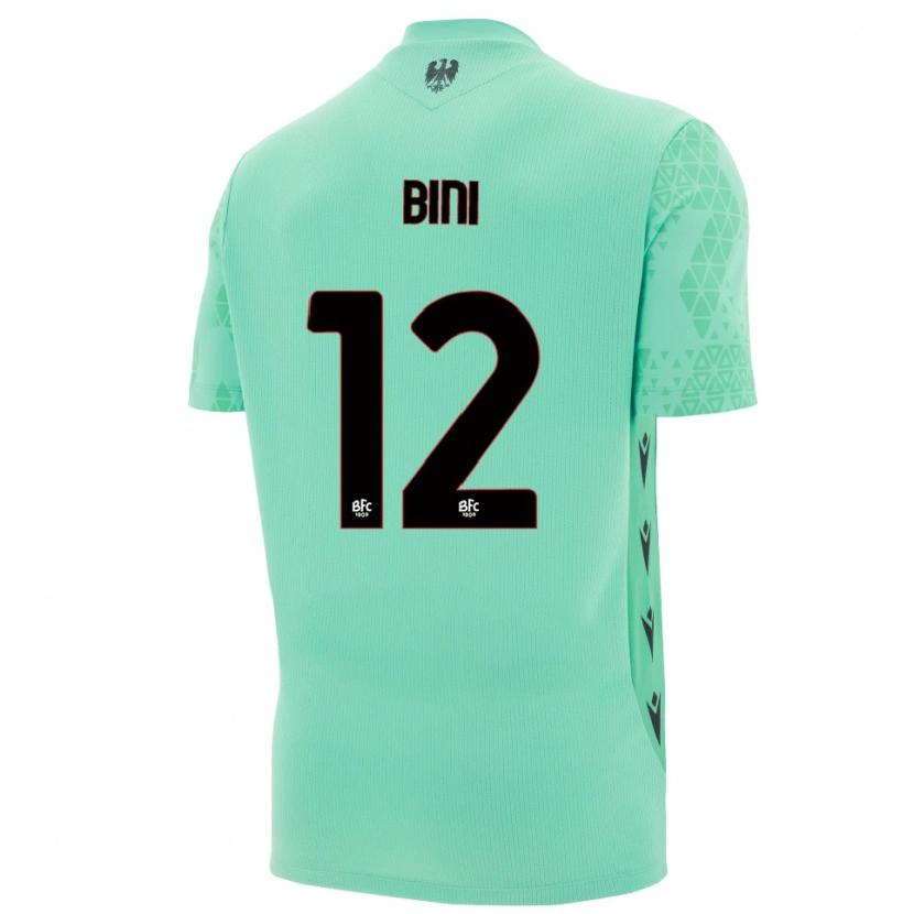 Danxen Damen Cesare Bini #12 Trikot Mint Blau Schwarz Torwarttrikot 2025/26 Schweiz
