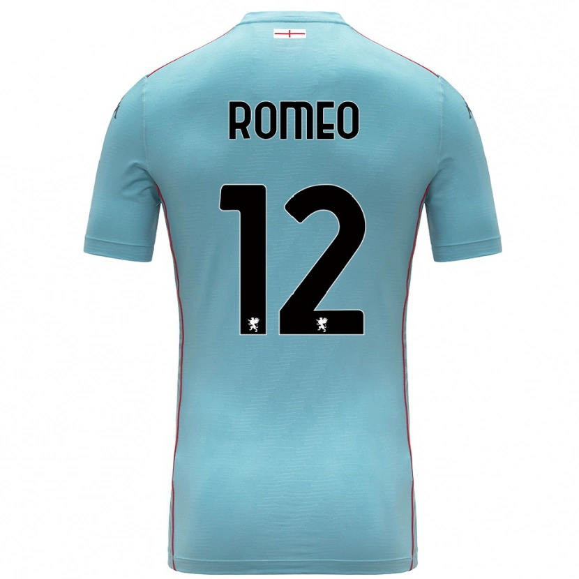 Danxen Damen Emanuele Romeo #12 Trikot Blau Grau Torwarttrikot 2025/26 Schweiz