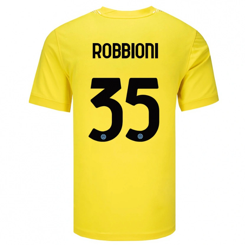 Danxen Damen Matilde Robbioni #35 Trikot Hellgelb Schwarz Torwarttrikot 2025/26 Schweiz