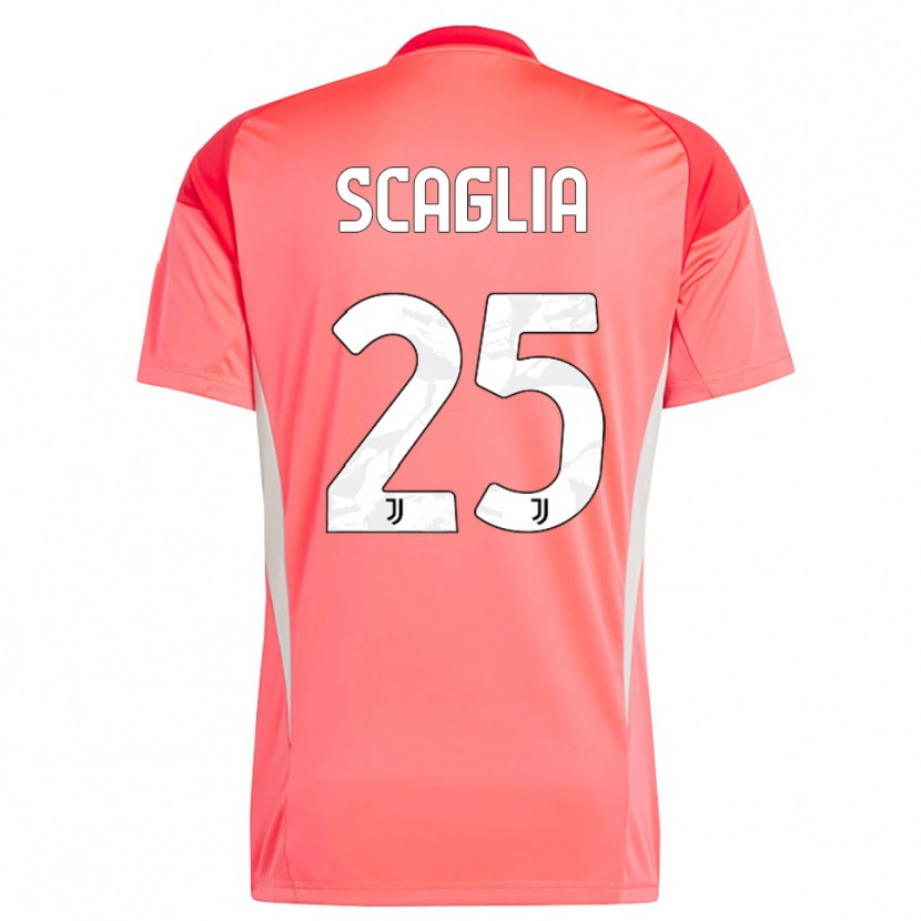 Danxen Damen Simone Scaglia #25 Trikot Rot Orange Torwarttrikot 2025/26 Schweiz