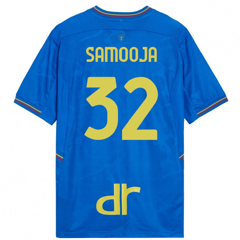 Danxen Damen Jasper Samooja #32 Trikot Königsblau Braun Torwarttrikot 2025/26 Schweiz