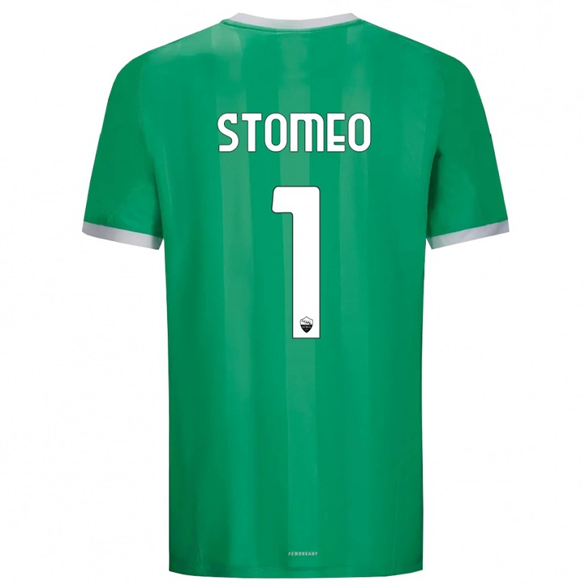 Danxen Damen Giorgio Stomeo #1 Trikot Grün Weiß Torwarttrikot 2025/26 Schweiz