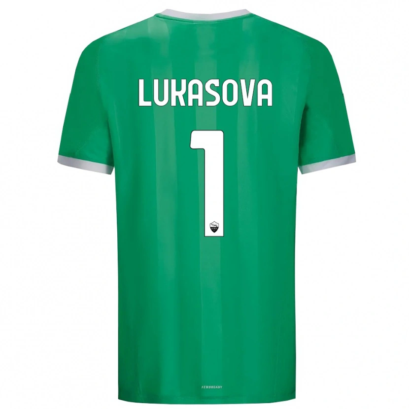 Danxen Damen Olivie Lukášová #1 Trikot Grün Weiß Torwarttrikot 2025/26 Schweiz