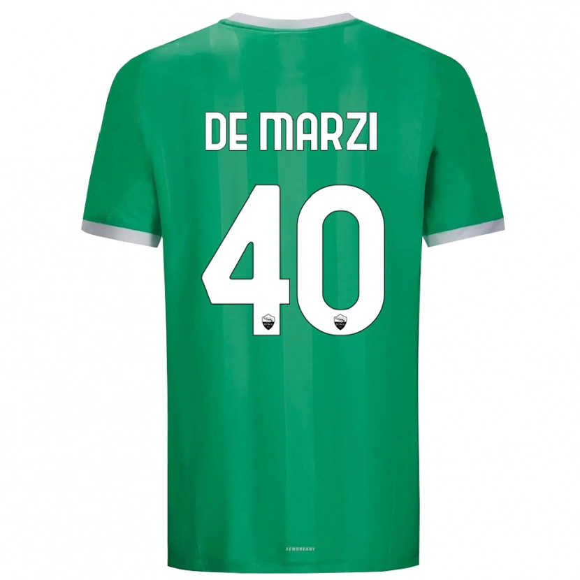 Danxen Damen Giorgio De Marzi #40 Trikot Grün Weiß Torwarttrikot 2025/26 Schweiz
