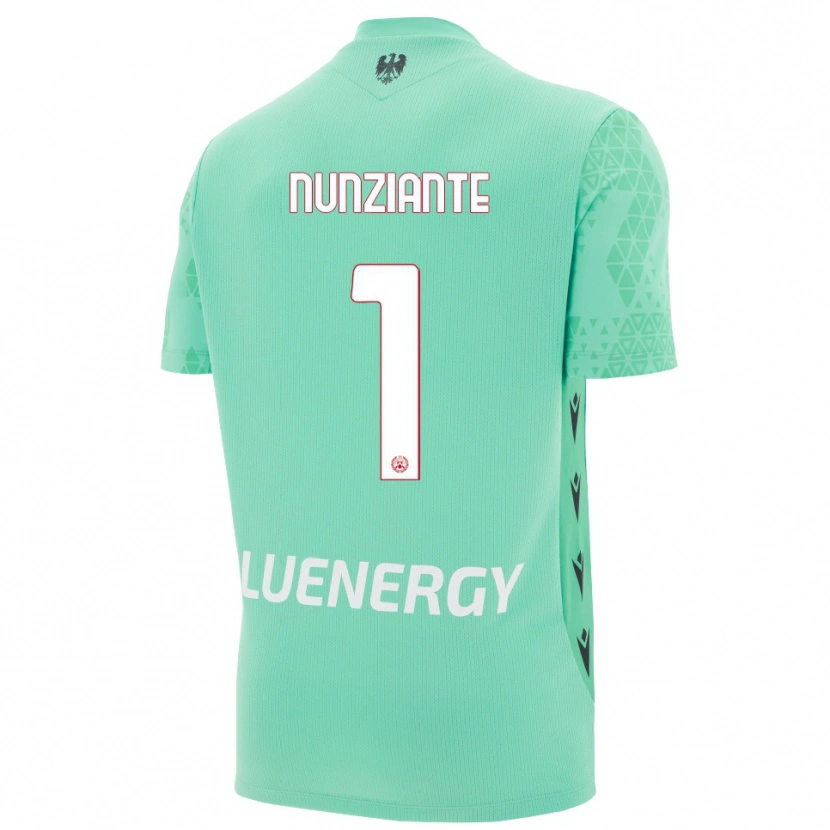 Danxen Damen Alessandro Nunziante #1 Trikot Aquamarin Schwarz Torwarttrikot 2025/26 Schweiz