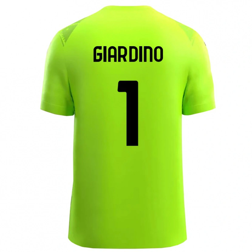 Danxen Damen Andrea Giardino #1 Trikot Rasen Grün Schwarz Torwarttrikot 2025/26 Schweiz