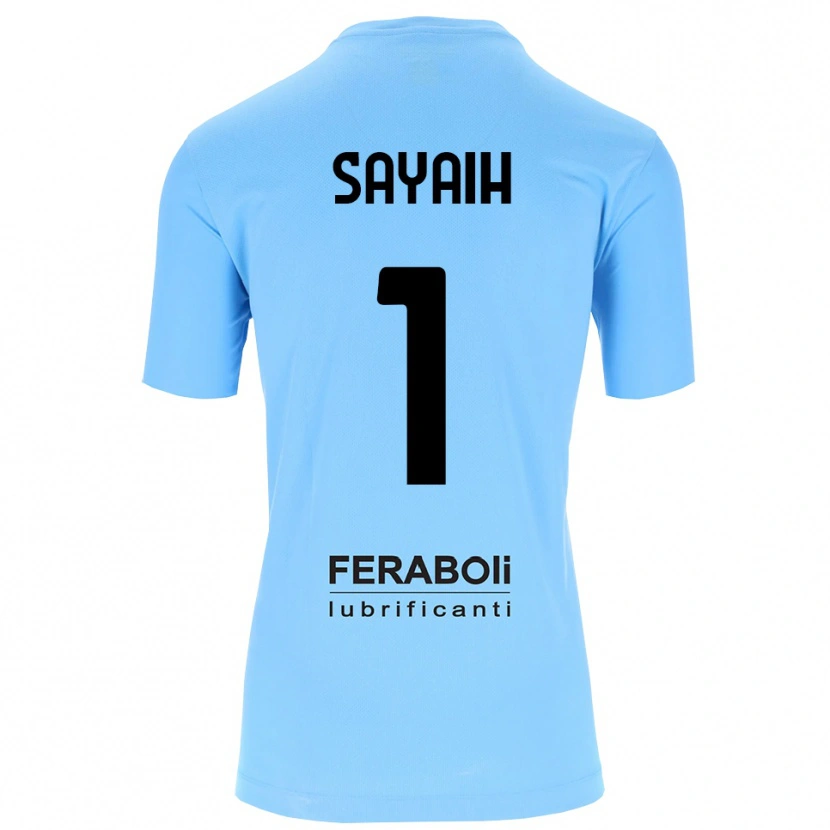 Danxen Damen Ilyas Sayaih #1 Trikot Himmelblau Schwarz Torwarttrikot 2025/26 Schweiz