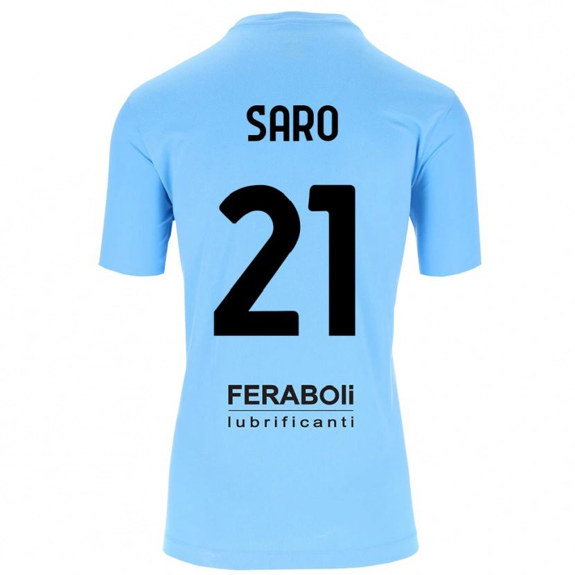 Danxen Damen Gianluca Saro #21 Trikot Himmelblau Schwarz Torwarttrikot 2025/26 Schweiz