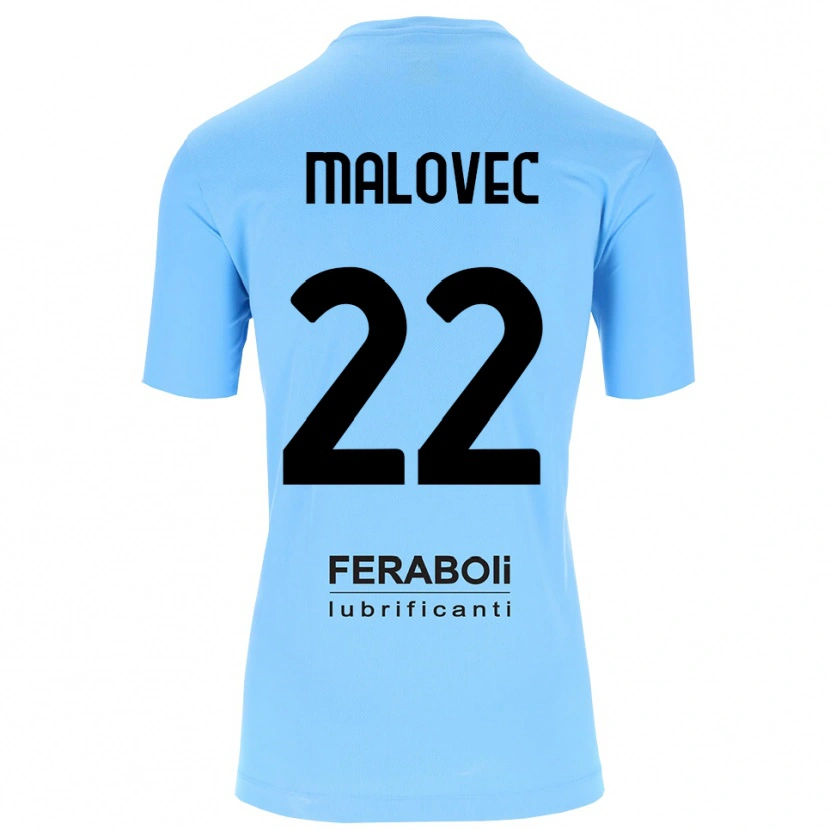 Danxen Damen Adrian Malovec #22 Trikot Himmelblau Schwarz Torwarttrikot 2025/26 Schweiz