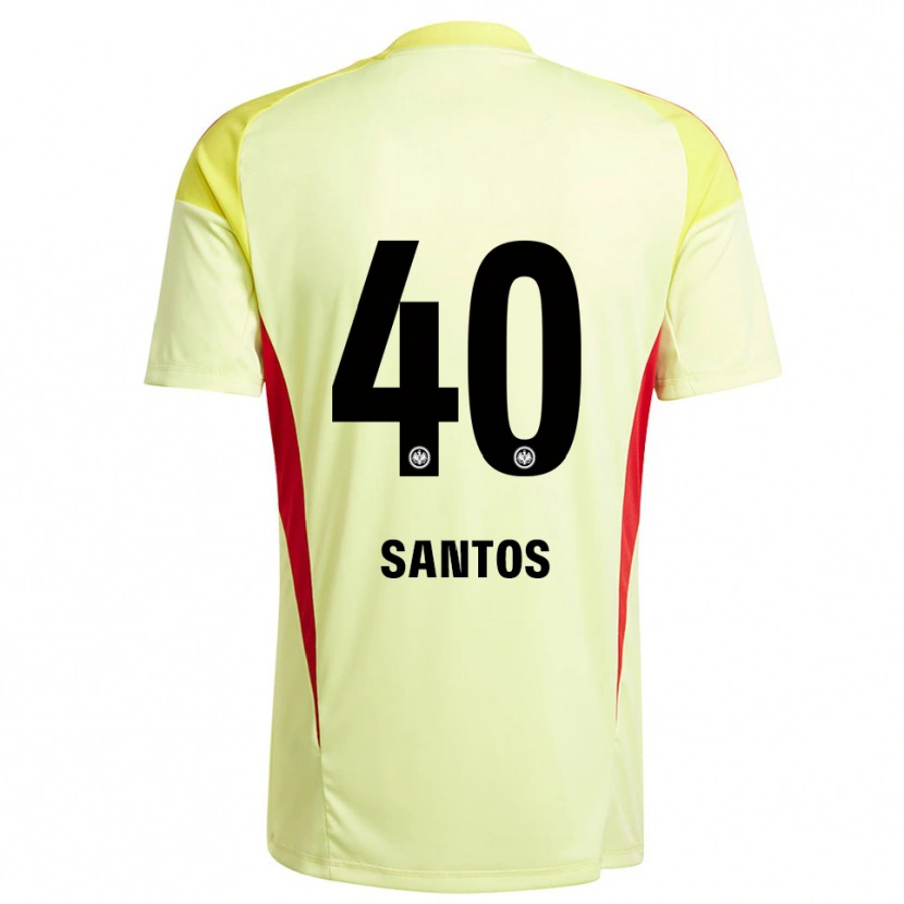 Danxen Damen Kauã Santos #40 Trikot Hellgelb Schwarz Torwarttrikot 2025/26 Schweiz