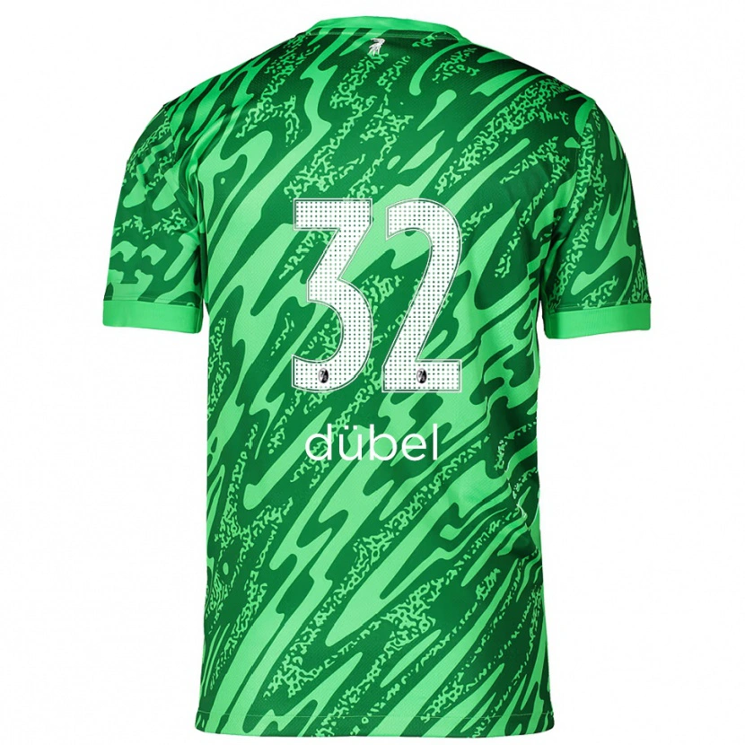 Danxen Damen Sarah-Lisa Dübel #32 Trikot Grün Weiß Torwarttrikot 2025/26 Schweiz