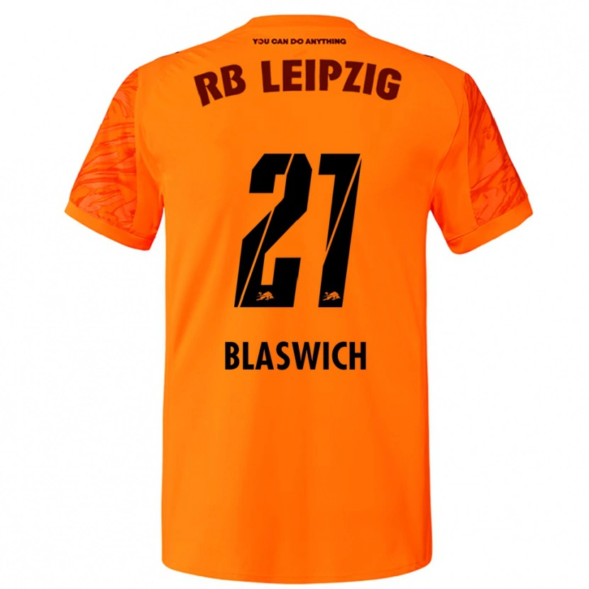 Danxen Damen Janis Blaswich #21 Trikot Orange Rot Torwarttrikot 2025/26 Schweiz