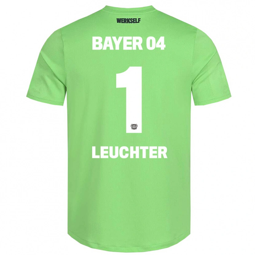 Danxen Damen Julian Leuchter #1 Trikot Hellgrün Weiß Torwarttrikot 2025/26 Schweiz