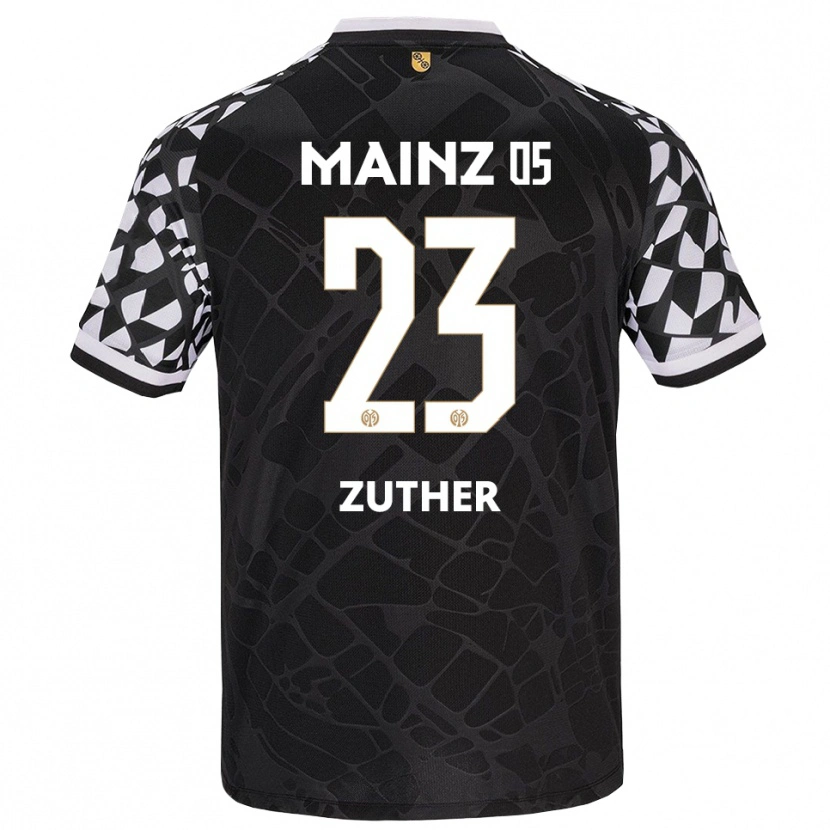 Danxen Damen Pit Zuther #23 Trikot Schwarz Weiß Torwarttrikot 2025/26 Schweiz