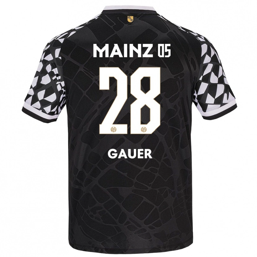 Danxen Damen Luke Gauer #28 Trikot Schwarz Weiß Torwarttrikot 2025/26 Schweiz
