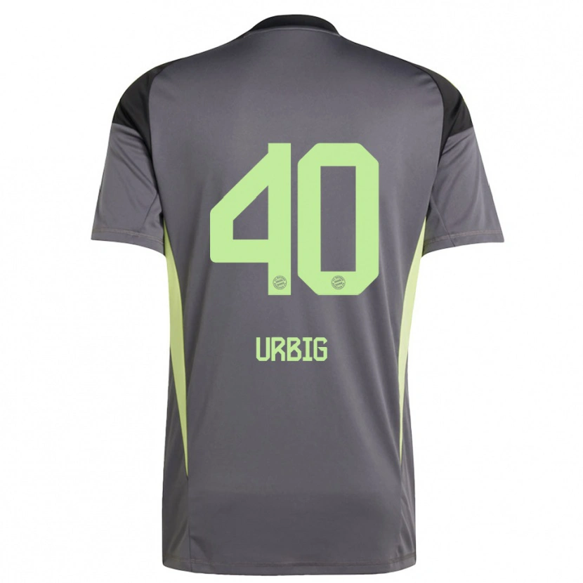 Danxen Damen Jonas Urbig #40 Trikot Schwarz Grün Gelb Torwarttrikot 2025/26 Schweiz