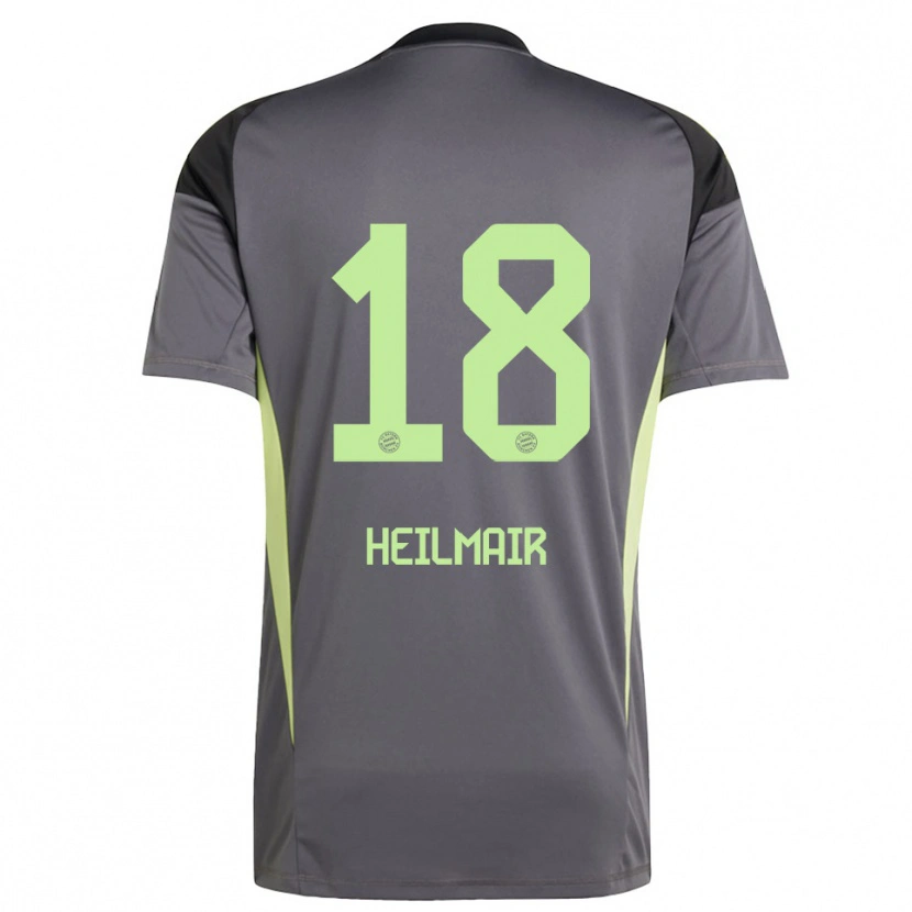 Danxen Damen Hannes Heilmair #18 Trikot Schwarz Grün Gelb Torwarttrikot 2025/26 Schweiz
