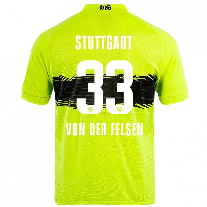 Danxen Damen Jerik von der Felsen #33 Trikot Grün Gelb Schwarz Torwarttrikot 2025/26 Schweiz