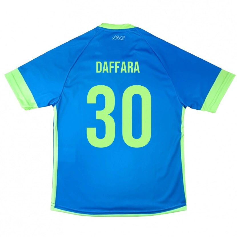 Danxen Damen Giovanni Daffara #30 Trikot Blau Grün Gelb Torwarttrikot 2025/26 Schweiz