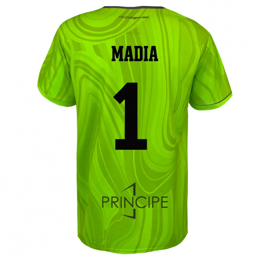 Danxen Damen Lorenzo Madia #1 Trikot Gelb Grün Schwarz Torwarttrikot 2025/26 Schweiz