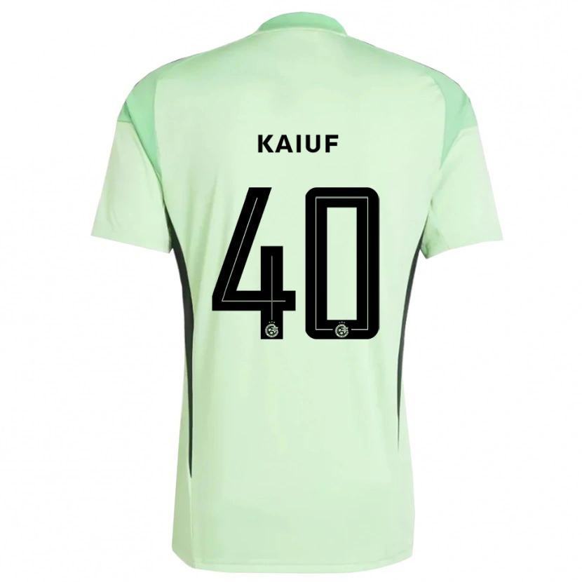 Danxen Damen Sharif Kaiuf #40 Trikot Hellgrün Schwarz Torwarttrikot 2025/26 Schweiz