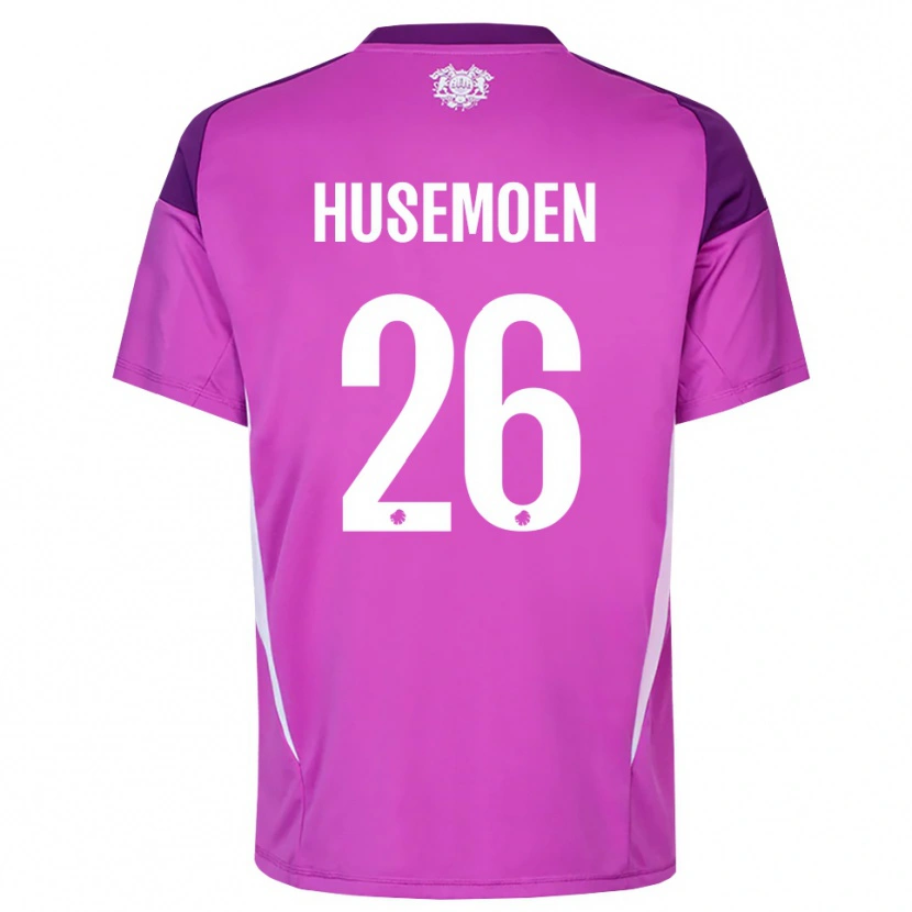 Danxen Damen Astrid Husemoen #26 Trikot Flieder Lila Weiß Torwarttrikot 2025/26 Schweiz