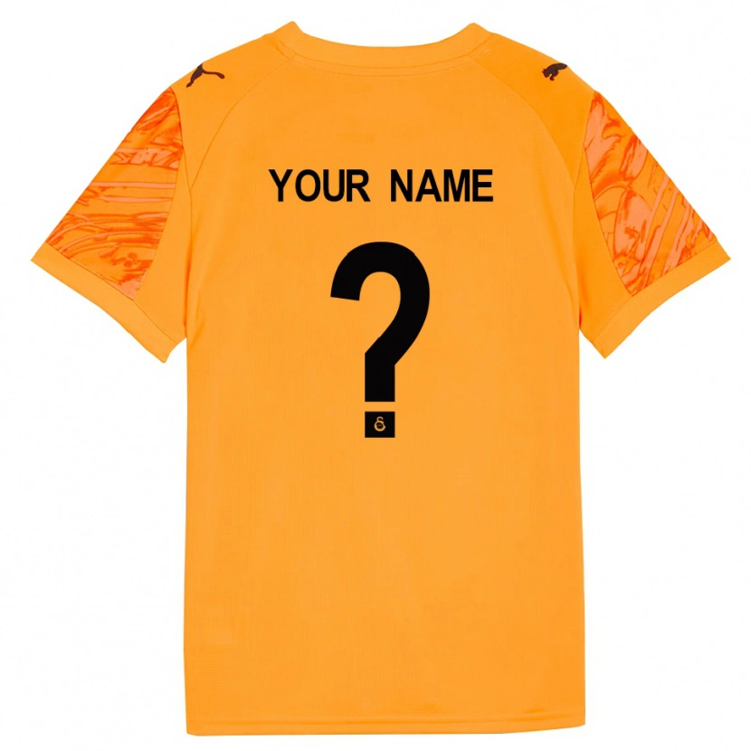 Danxen Damen Galatasaray SK Trikot Dunkles Orange Schwarz Torwarttrikot 2025/26 Schweiz