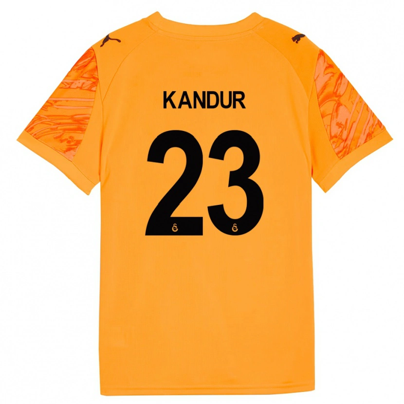 Danxen Damen Müge Kandur #23 Trikot Dunkles Orange Schwarz Torwarttrikot 2025/26 Schweiz