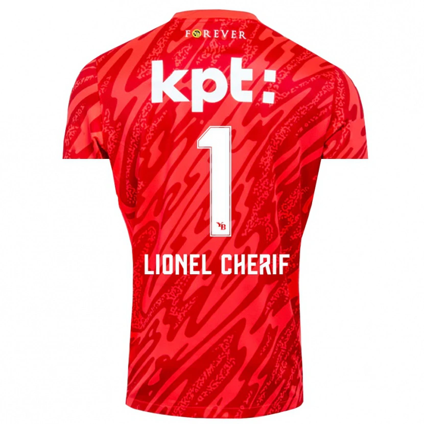 Danxen Damen Kader Cherif #1 Trikot Rot Weiß Torwarttrikot 2025/26 Schweiz