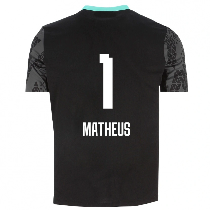 Danxen Damen Matheus #1 Trikot Dunkelgrau Schwarz Torwarttrikot 2025/26 Schweiz