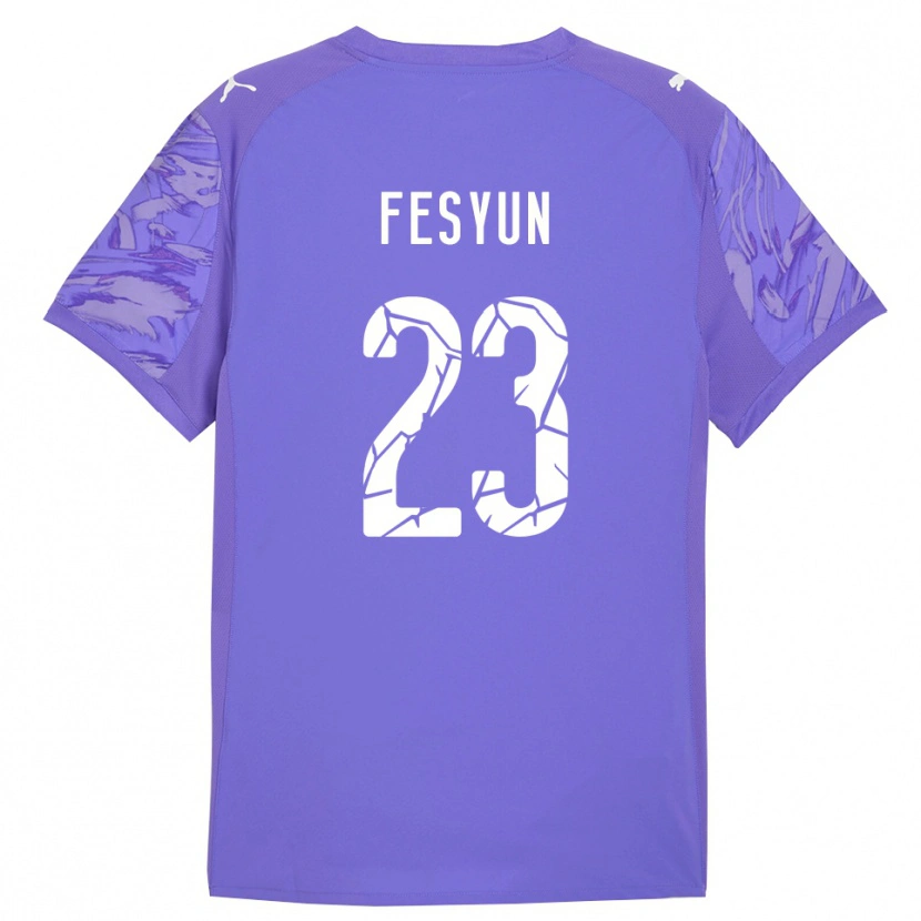 Danxen Damen Kiril Fesyun #23 Trikot Flieder Lila Torwarttrikot 2025/26 Schweiz