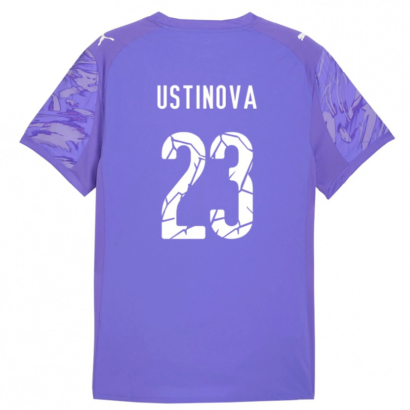 Danxen Damen Liudmyla Ustinova #23 Trikot Flieder Lila Torwarttrikot 2025/26 Schweiz