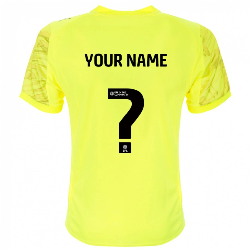 Danxen Damen Blackpool FC Trikot Gelb Schwarz Torwarttrikot 2025/26 Schweiz