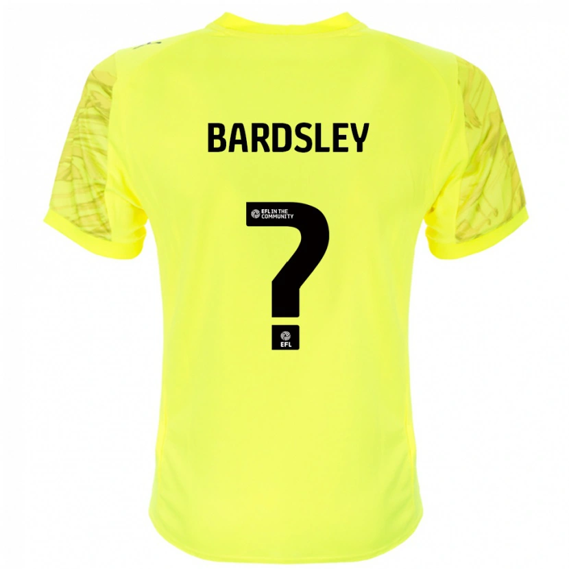 Danxen Damen Harvey Bardsley #0 Trikot Gelb Schwarz Torwarttrikot 2025/26 Schweiz