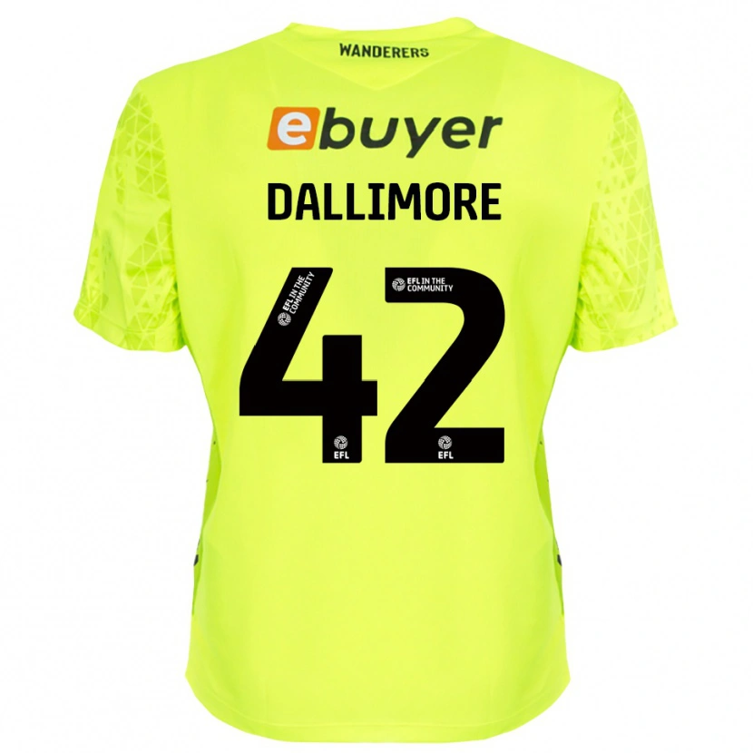 Danxen Damen Jack Dallimore #42 Trikot Leuchtendes Grün Torwarttrikot 2025/26 Schweiz