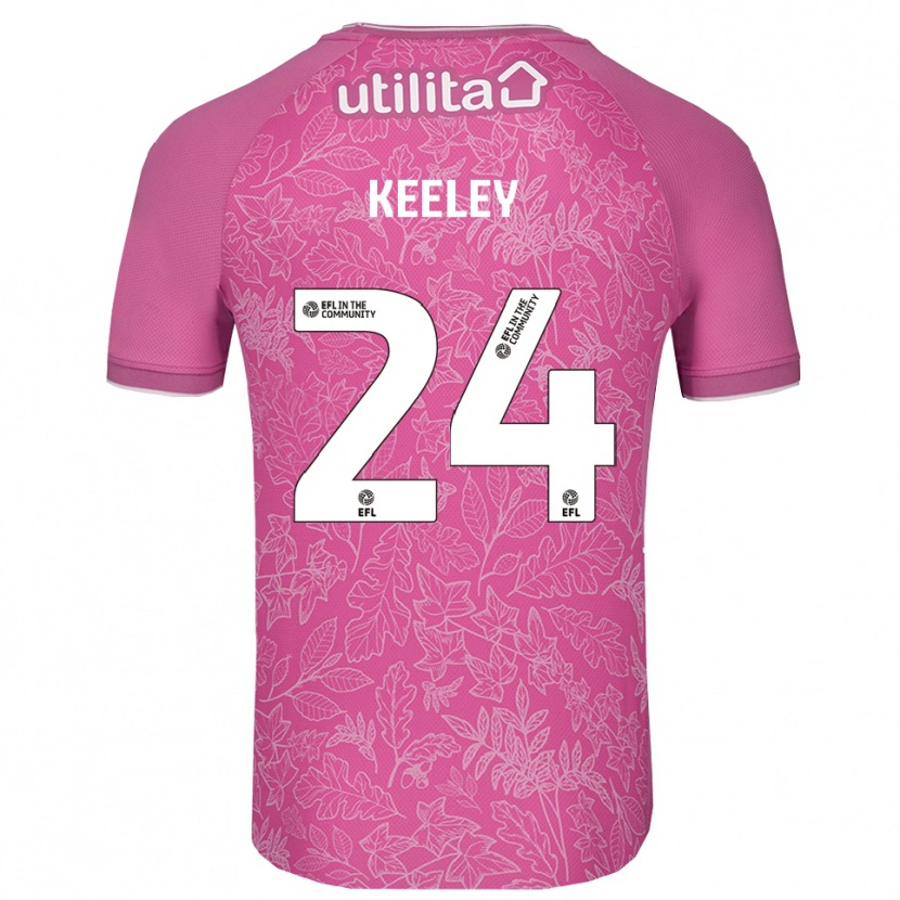 Danxen Damen Josh Keeley #24 Trikot Pink Schwarz Torwarttrikot 2025/26 Schweiz