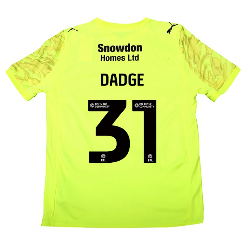 Danxen Damen James Dadge #31 Trikot Leuchtendes Grün Torwarttrikot 2025/26 Schweiz